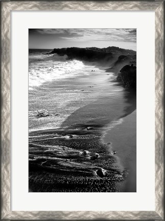 Framed Hawaiian Beach Print