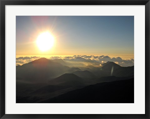 Framed Hawaiian Sunrise Print