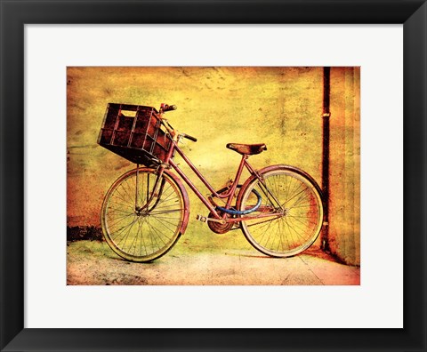 Framed Bicicletta I Print