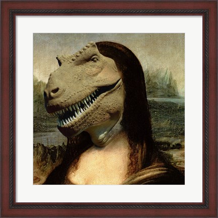Framed Mona Rex Print