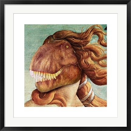 Framed Birth of Raptor Print