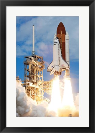 Framed Atlantis Launch Print
