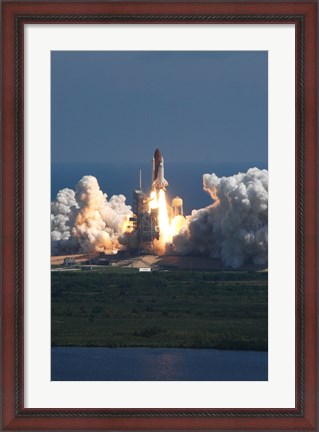 Framed Atlantis Launch Print