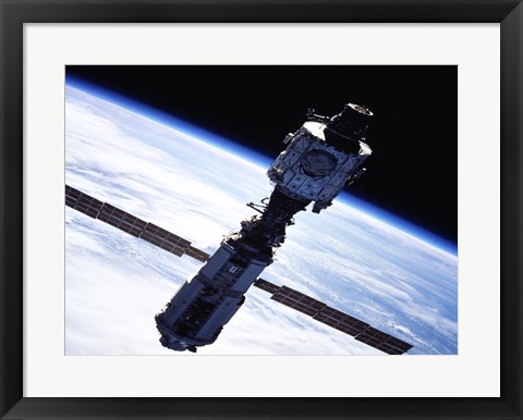 Framed International Space Station Print