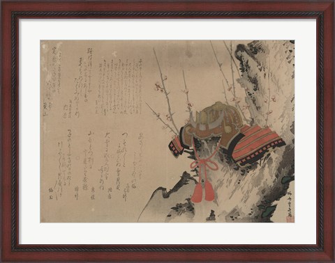 Framed Samurai Armour Print