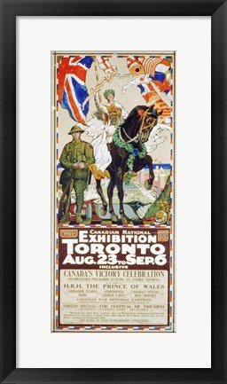 Framed Canadian National Exhibition Toronto Print