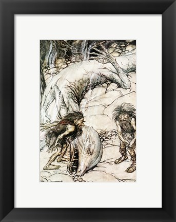 Framed Siegfried and the Twilight of the Gods 3 Print