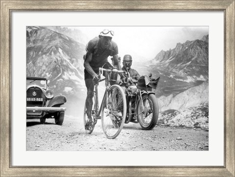 Framed Federico Ezquerra  Tour de France 1934 Print