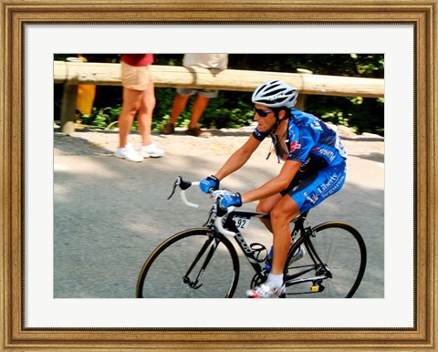 Framed Joseba Beloki Tour de france 2005 Print