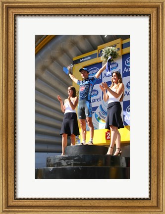 Framed Marcos Serrano, Tour de Francia 2005 Print