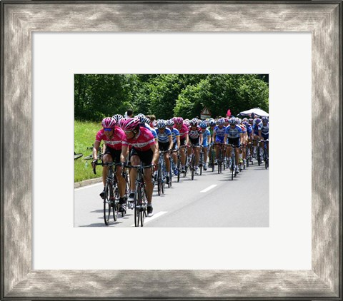 Framed Tour de France 2005 Print
