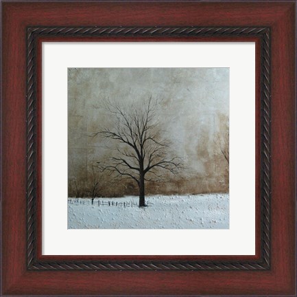 Framed Tree Landscape Print