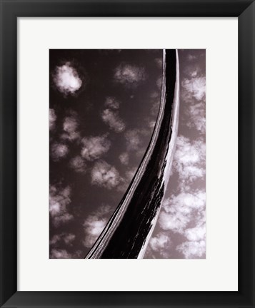 Framed Sky Sculpture II Print