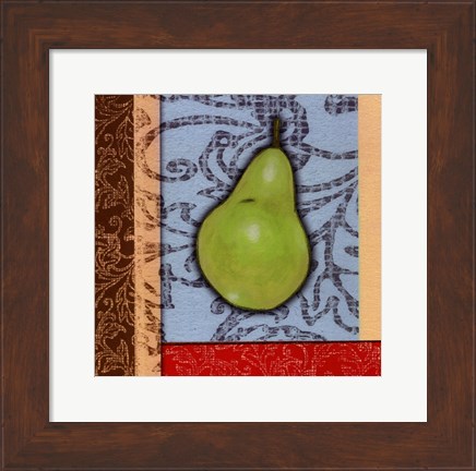 Framed Fruit Tapestry IV Print