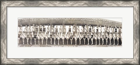 Framed Miss America Pageant September, 1953 Conventonal Hall, Atlantic City, NJ Print