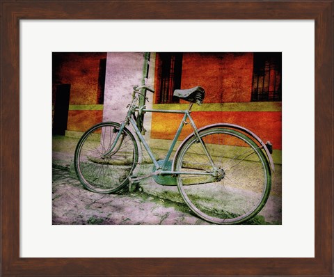 Framed Bicicletta III Print