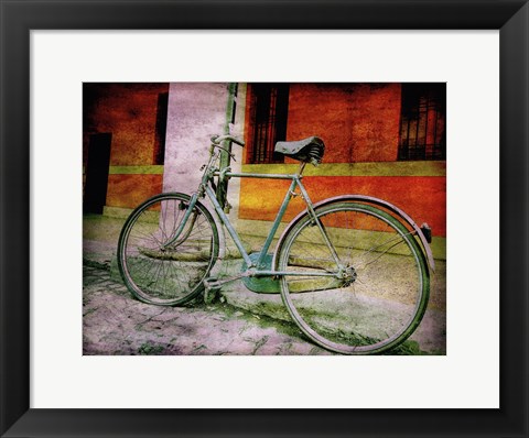 Framed Bicicletta III Print