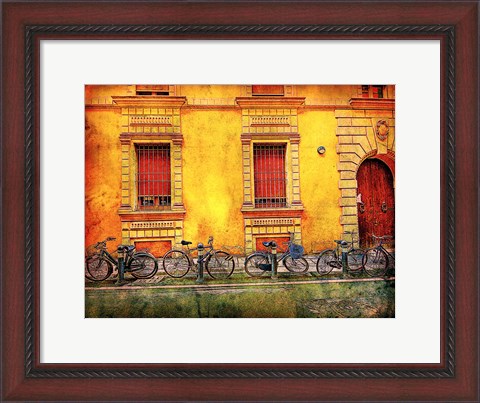 Framed Bicicletta IV Print