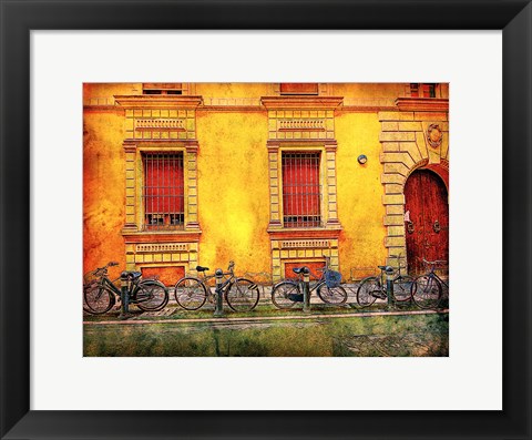 Framed Bicicletta IV Print