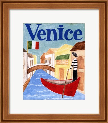 Framed Venice (A) Print