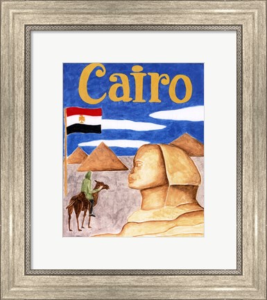Framed Cairo (A) Print
