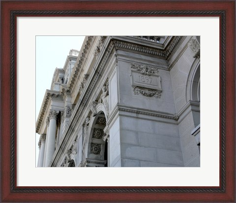 Framed Library of Congress Washington Print