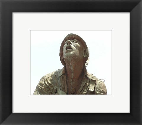 Framed San Antonio Texas Vietnam Veterans Memorial Print