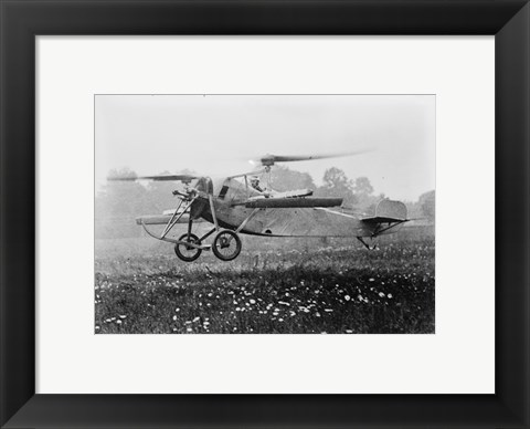 Framed Berliner Helicopter Print