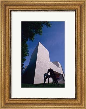 Framed Facade of the National Gallery of Art, Washington, D.C., USA Print