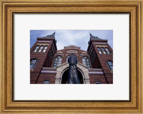 Framed Low angle view of the Arts and Industries Building, Washington, D.C., USA Print