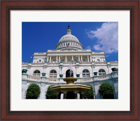 Framed Capitol Building, Washington, D.C., USA Print
