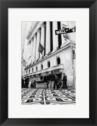 Framed Wall Street Print