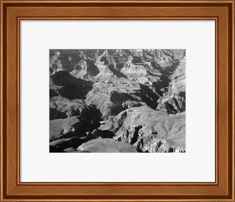 Framed Grand Canyon canyon and ravine Print