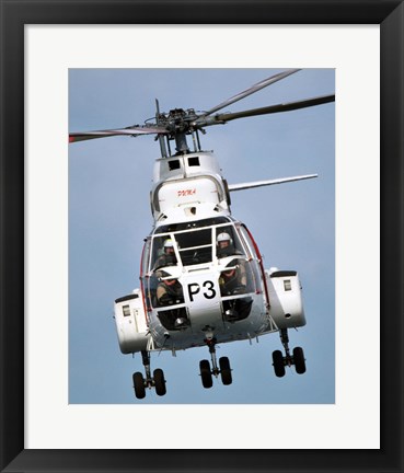 Framed Canadian Forces Boeing Vertol CH-113 Labrador helicopter Print