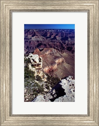 Framed Aerial View of the Grand Canyon National Park Print