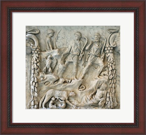 Framed Altar of Mars and Venus - Aphrodite and Ares Print