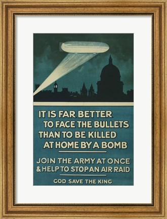 Framed Join The Army Print