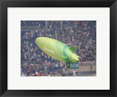 Framed Cosmote Blimp Print