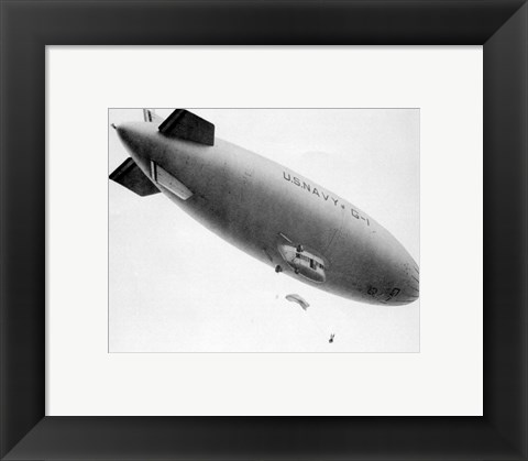 Framed G Class Blimp Print