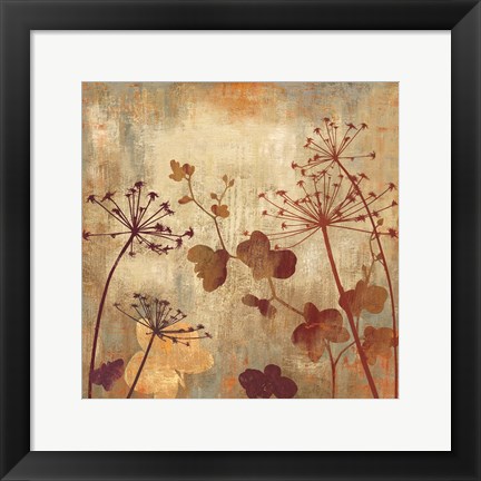 Framed Wild Field I Print