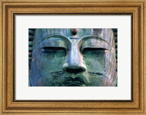 Framed Great Buddha, Kamakura, Tokyo, Japan Print