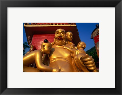 Framed Ten Thousand Buddhas Monastery Print