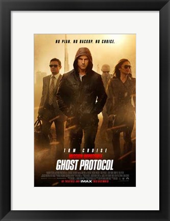 Framed Mission: Impossible - Ghost Protocol Print