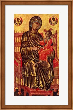 Framed Italian Painter of the Byzantic Print