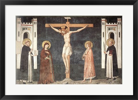 Framed Crucifixion Print