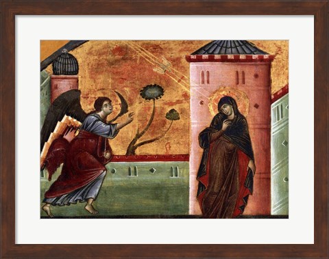 Framed Annunciation Print