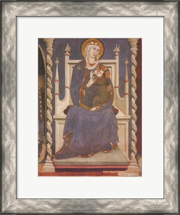 Framed Saint Agostino Print