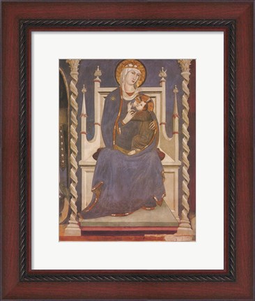 Framed Saint Agostino Print
