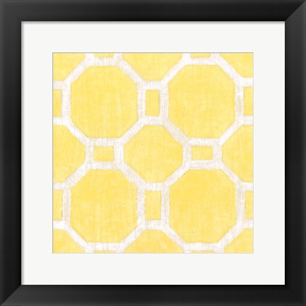 Framed Garden Tile VI Print