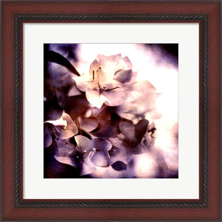 Framed Purple Dusk I Print